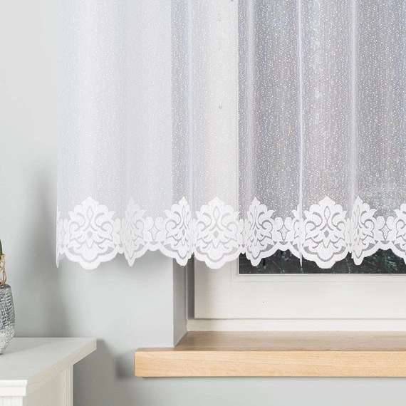 Firanka żakardowa na metry 023405 / kupon 130x150cm