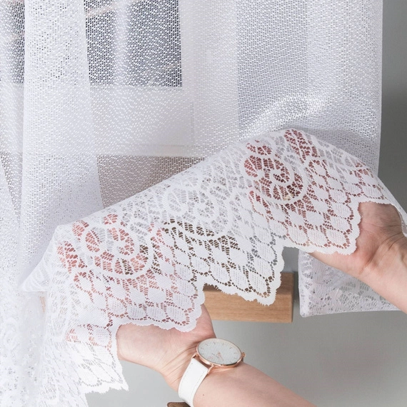 Firanka żakardowa w metrażu 001539 / wysokość 130cm