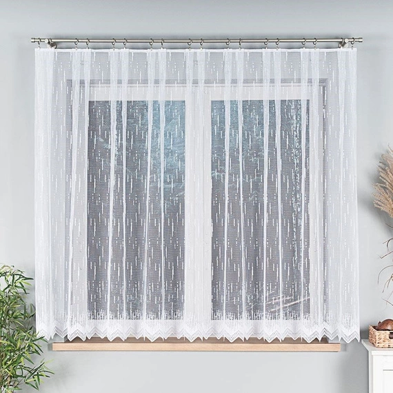 Firanka żakardowa w metrażu 000146 / kupon 150x160cm