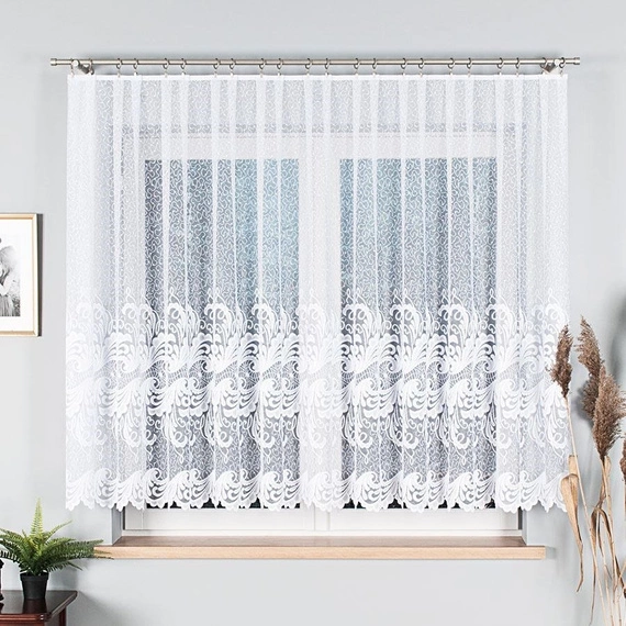 Firanka żakardowa na metry 049312 - wysokość 150cm