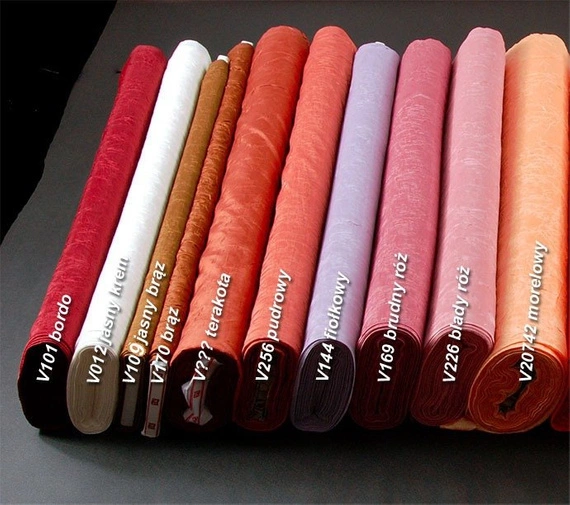 Tergalet jednokolorowy V269 - fiołkowy - kupon 150x380cm