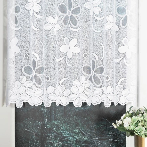 Firanka żakardowa w metrażu 049885 - wysokość 110cm