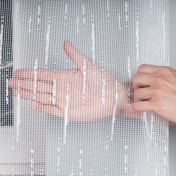 Firanka żakardowa w metrażu 000146 / wysokość 160cm