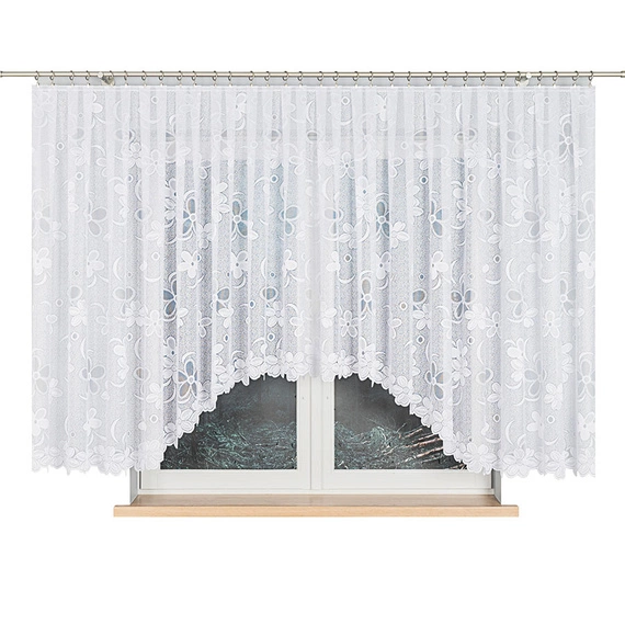 Firanka żakardowa gotowa RENATA / 049885 / 500x150cm