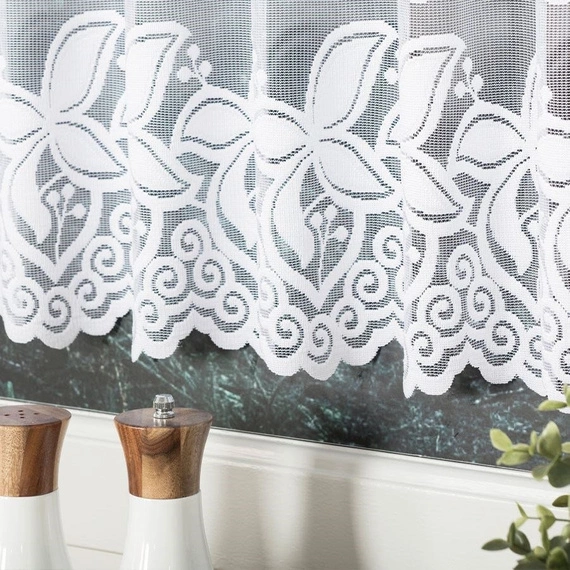 Zazdroska żakardowa na metry 018227 / wysokość 50cm