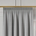 Tkanina zasłonowa IBIZA / kolor 007 jasny szary / kupon 105x300cm