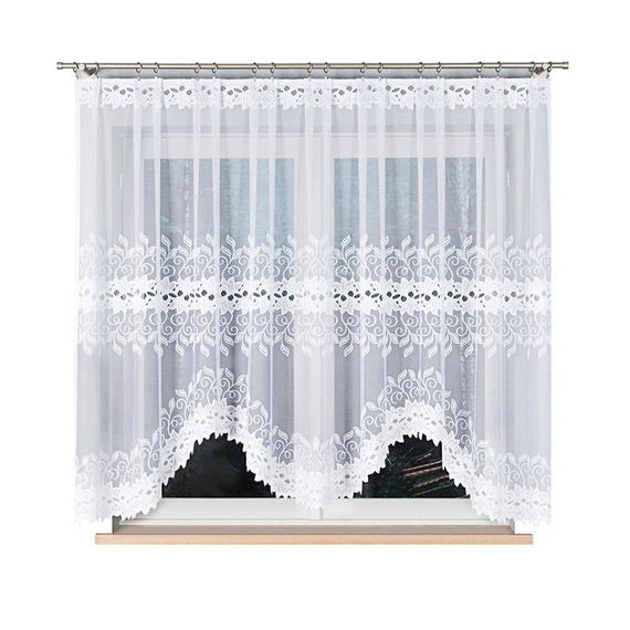 Firanka żakardowa gotowa BASTIA / 648107 / 300x160cm