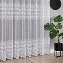 Firanka żakardowa na metry 358690 / kolor biały / kupon 210x270cm