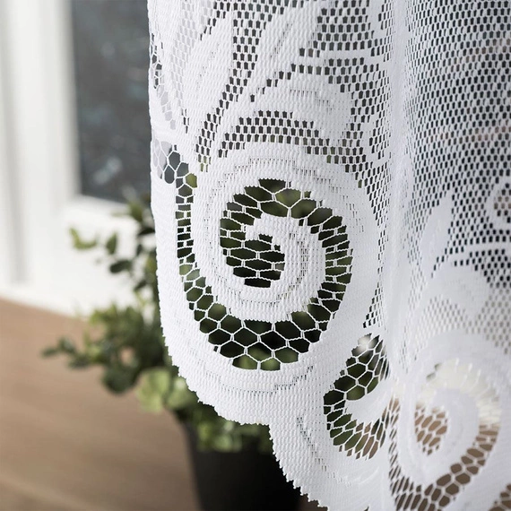 Firanka żakardowa gotowa ROZALIA / 019370 / 250x160cm