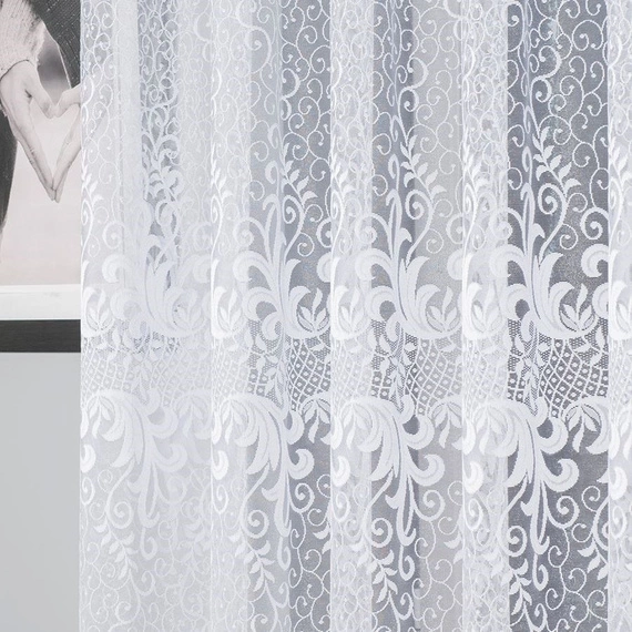 Firanka żakardowa na metry 049310 - wysokość 160cm