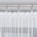 Firanka żakardowa gotowa na tasmie 018495 / kolor biały / 500x175cm