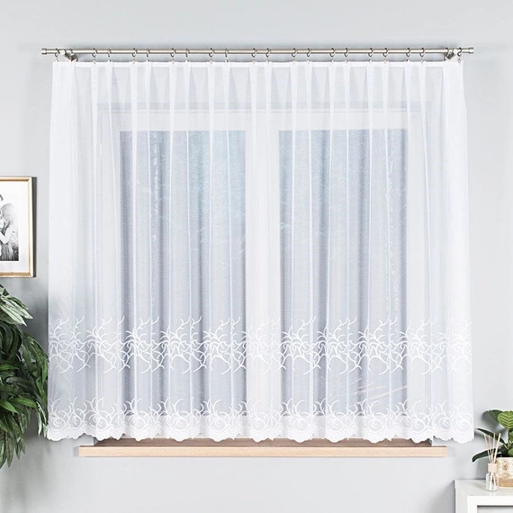 Firanka żakardowa na metry 023297 - kupon 250x160cm