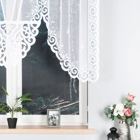 Firanka żakardowa gotowa ROZALIA / 019370 / 250x120cm