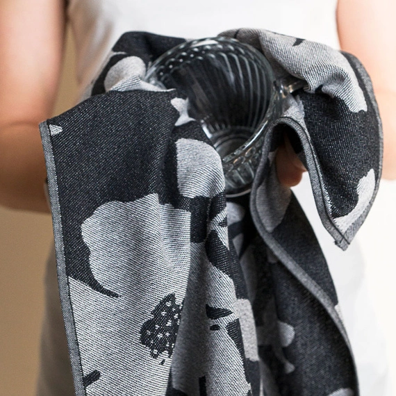 SOFICO Ścierka kuchenna, rozmiar 50x70cm, kolor czarny 007