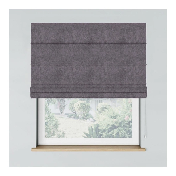 Roleta rzymska Milas / grafitowa 033 / szyta na wymiar