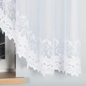 Firanka gotowa żakardowa BASTIA / 500x160cm / kolor biały