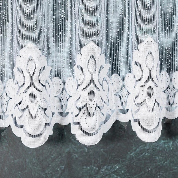 Zazdroska żakardowa na metry 023405 / wysokość 50cm