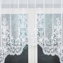 Firanka gotowa żakardowa 004304 / 330x120cm / kolor biały