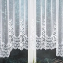 Firanka gotowa żakardowa 004304 / 530x160cm / kolor biały
