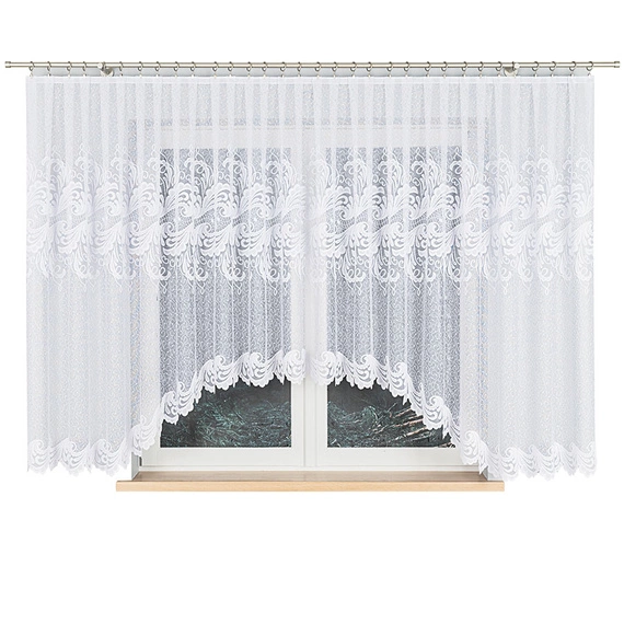 Firanka żakardowa gotowa IWONA / 049312 / 500x160cm