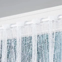 Firanka żakardowa 018352 / kolor biały / wysokość 100cm