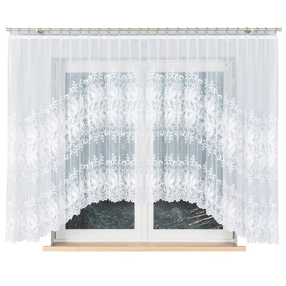 Firanka żakardowa gotowa JOANNA / 018227 / 400x160cm
