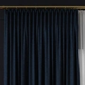 Tkanina zasłonowa na metry Lukrecja / wysokość 310cm / kolor 029 granatowy