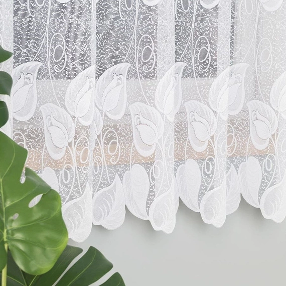 Firanka żakardowa na metry 023097 / wysokość 180cm