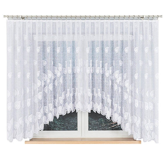 Firanka żakardowa gotowa NORA / 023097 / 400x160cm