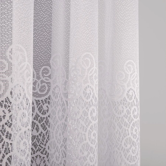 Firanka żakardowa w metrażu 001539 / kupon 150x120cm