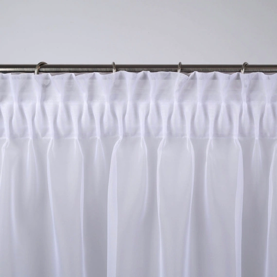 Usługa uszycia firanki(zasłony) na taśmie układającej 6909 (1:2,5) z grzywką