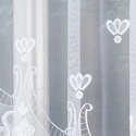 Firanka gotowa żakardowa MATYLDA / 310x160cm / kolor biały