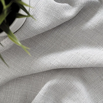 Tkanina zasłonowa na metry Laila / kolor 003 szary / kupon 110x300cm