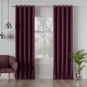 Tkanina zasłonowa MILAS / wysokość 290cm / kolor 028 (purpurowy)