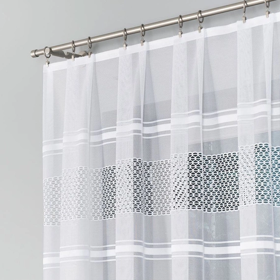 Firanka gotowa żakardowa KORINO / 310x160cm / kolor biały