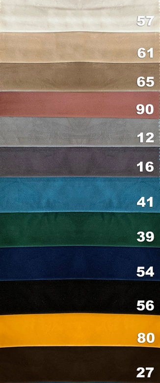 Tkanina zasłonowa VELVET DELUXE / wysokość 280cm / kolor 12 (srebrny)