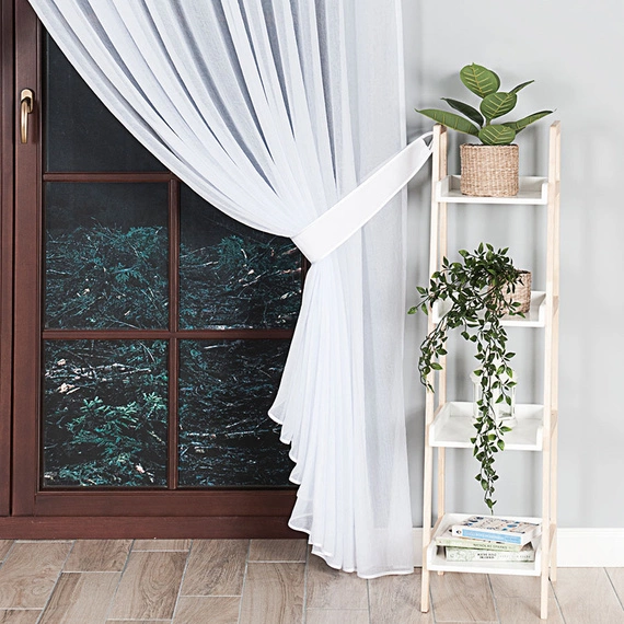 Firanka zakładana FK0154 / woal kreszowany / szyta na wymiar