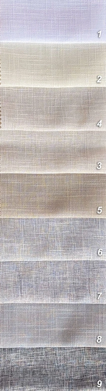 Tkanina zasłonowa dekoracyjna PANAMA / wysokość 300cm / kolor ciemny beżowy 05