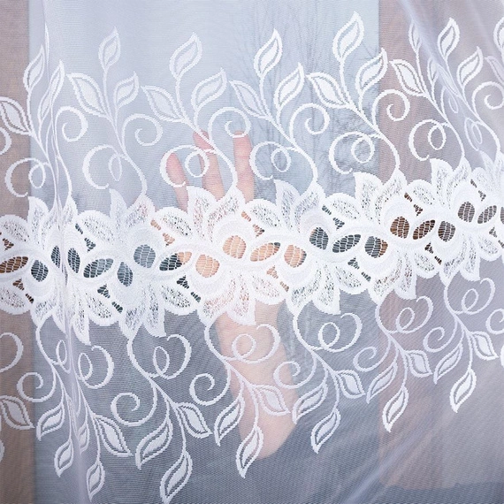 Firanka żakardowa gotowa BASTIA / 648107 / 400x160cm