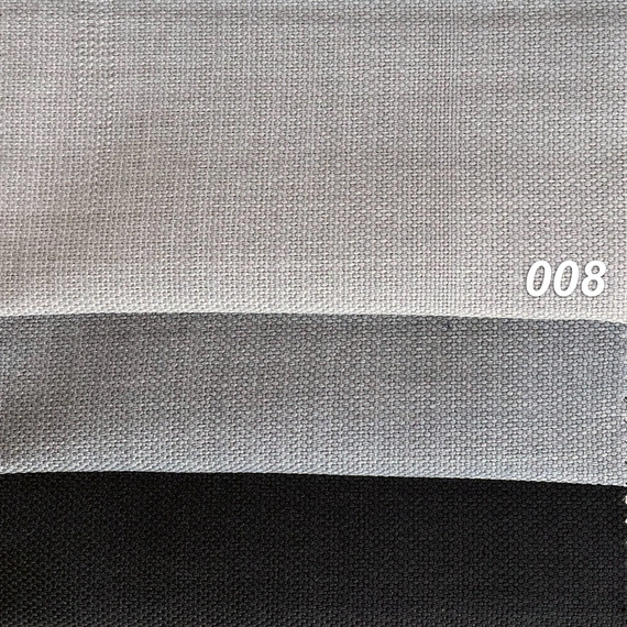 Tkanina zasłonowa Hampton - Dimout / wysokość 280cm / kolor szarobeżowy 08