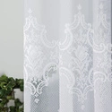 Firanka żakardowa na metry 618495 / kolor biały / wysokość 160cm