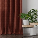 Tkanina zasłonowa MILAS / wysokość 290cm / kolor 022 (terakota)