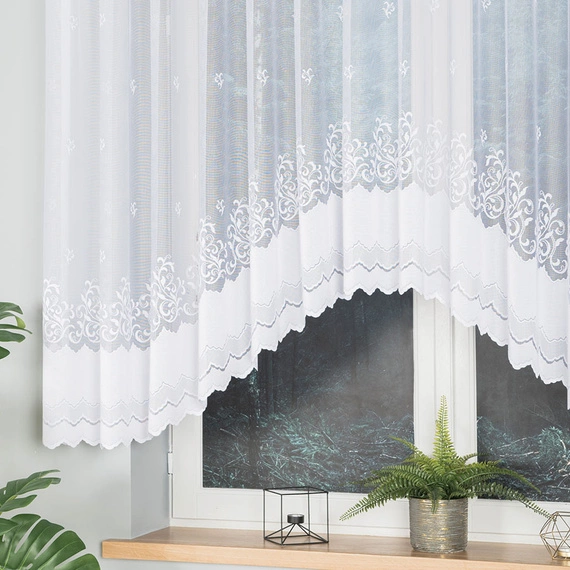 Firanka żakardowa gotowa GENOWEFA / 023419 / 350x140cm