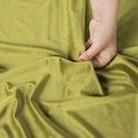 Tkanina zasłonowa na metry VELVET / wysokość 300cm / kolor 090 oliwkowy