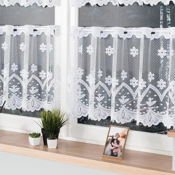 Firanka żakardowa w metrażu 004421 - wysokość 50cm