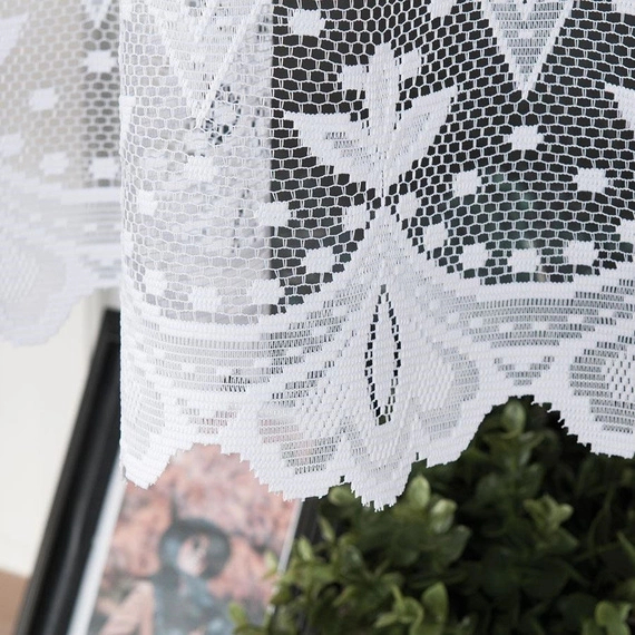 Firanka żakardowa w metrażu 004421 - wysokość 130cm