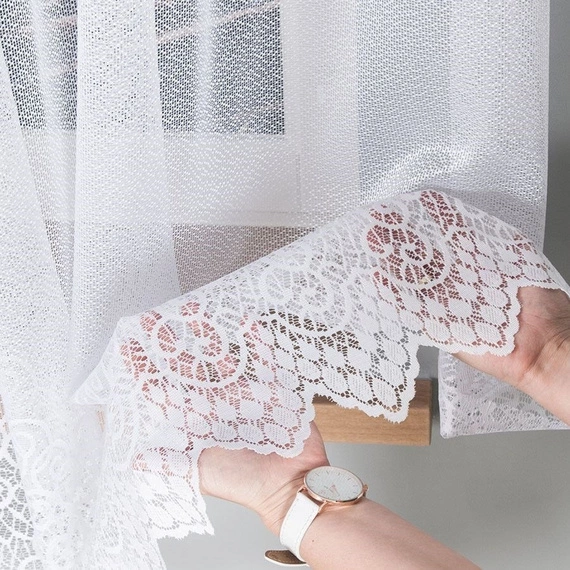 Firanka żakardowa w metrażu 001539 / kupon 150x120cm