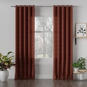 Tkanina zasłonowa MILAS / wysokość 290cm / kolor 022 (terakota)