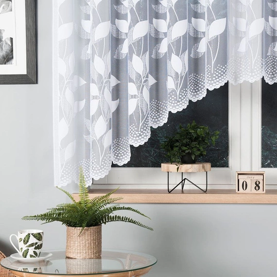 Firanka gotowa żakardowa MARTYNA / 320x160cm / kolor biały