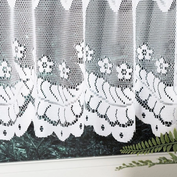 Zazdroska żakardowa na metry 019245 / wysokość 30cm